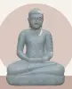  Product image 1 of the product “Seated Buddha made of Riverstone in Dhyana position - gesture of meditation, H. 80cm. ”